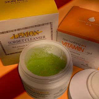 [THE SKIN HOUSE] Lemon Sorbet Cleanser, Aloe Soothing Vitamin Gel — 5점을 준 리뷰어가 2021년 12월 올린 사용 사진