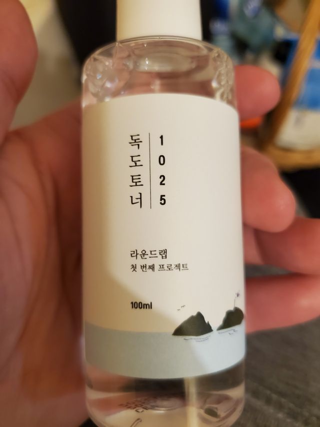 라운드 랩 1025 독도 토너 100ml 리뷰 사진