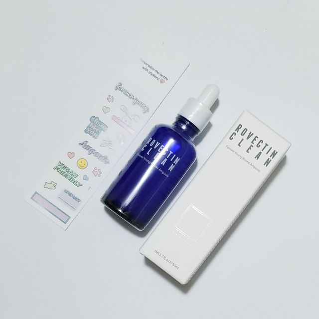 로벡틴 클린 포에버 영 바이옴 앰플 50ml 리뷰 사진