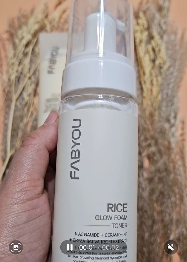 광채피부 세트 라이스 마스크 클렌저 6.76 fl.oz + 라이스 글로우 폼 토너 5.07 fl.oz 리뷰 사진