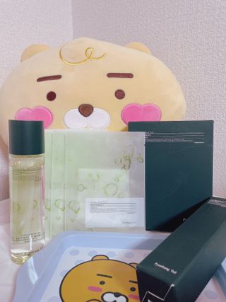 Pyunkang Yul 편강 율 진정 수분 강화 토너 150ml & 진정 마스크팩 10ea — 5점을 준 리뷰어가 2021년 9월 올린 사용 사진