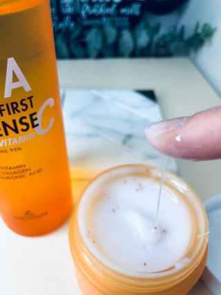 Vita Snail Trio Set [First Essence, Cream, Gel Cleanser] — 4점을 준 리뷰어가 2021년 11월 올린 사용 사진