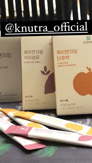[쿠누트라] K・ENZYME 아연 카카오/3gx30 파우더 스틱 — 5점을 준 리뷰어가 2023년 3월 올린 사용 사진
