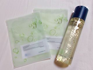 Pyunkang Yul 편강 율 진정 수분 강화 토너 150ml & 진정 마스크팩 10ea — 5점을 준 리뷰어가 2021년 9월 올린 사용 사진