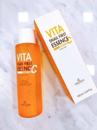[THE SKIN HOUSE] Vita Snail First Essence — 5점을 준 리뷰어가 2022년 3월 올린 사용 사진