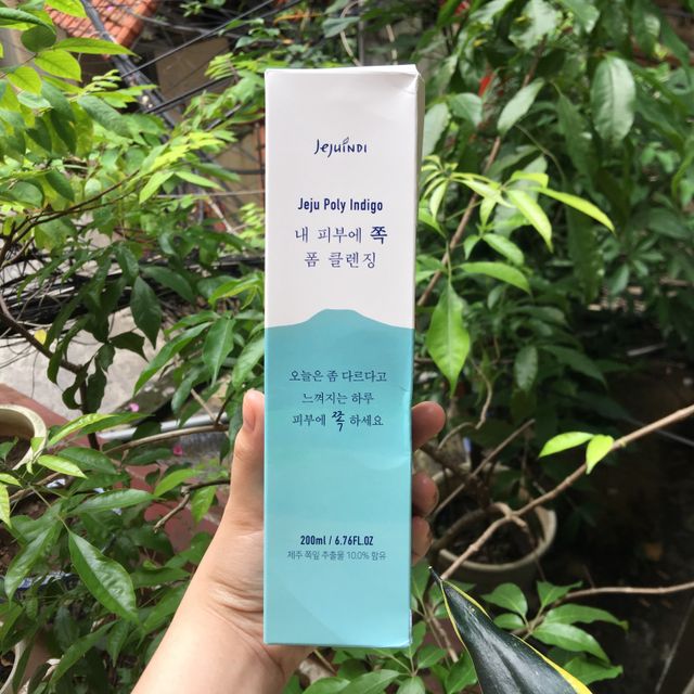 폴리인디고 내 피부에 쪽 폼클렌징 리뷰 사진
