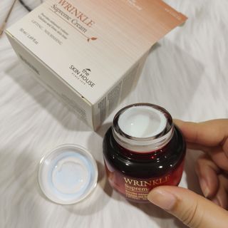 [The Skin House] Wrinkle Supreme Cream — 5점을 준 리뷰어가 2023년 1월 올린 사용 사진