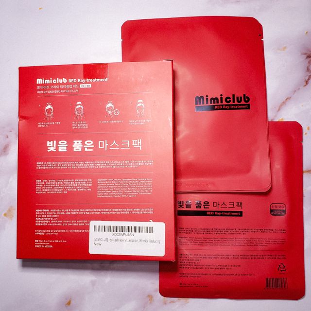 MIMICLUB LED MASK PACK 6ea in one pack 리뷰 사진