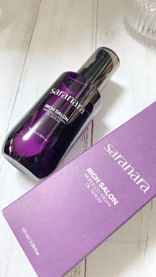 Rich Salon Morocco Argan Oil Serum 사라나라, 리치 살롱 모로코알 건 오일 세럼 — 5점을 준 리뷰어가 2023년 6월 올린 사용 사진