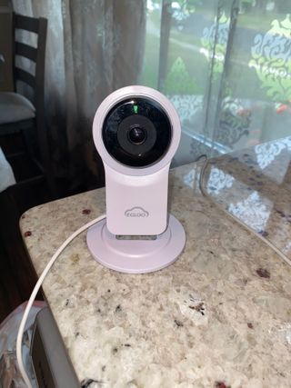 온습도 모니터와 스마트 리모컨이 탑재된 EGLOO cam S4 1080P Wi-Fi 스마트 카메라 — 2점을 준 리뷰어가 2021년 5월 올린 사용 사진