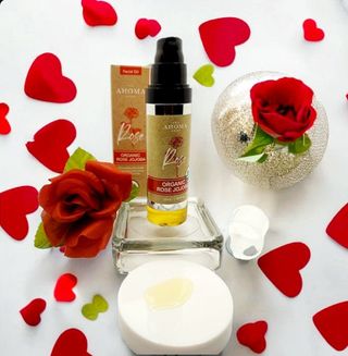 더아로마샵 오가닉 로즈 호호바 오일 50ml — 5점을 준 리뷰어가 2023년 2월 올린 사용 사진