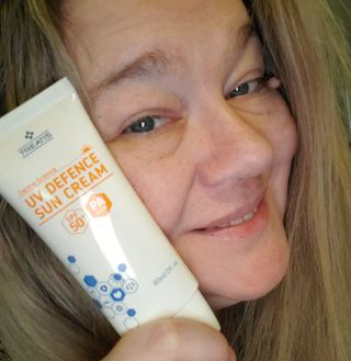 트리티스 US [TREATIS] UV Defence Sun Cream PA+++ / SPF50+ — 5점을 준 리뷰어가 2021년 3월 올린 사용 사진