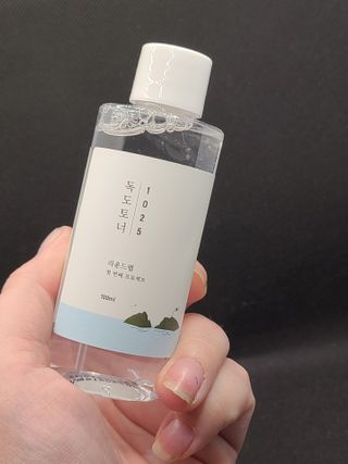라운드 랩 1025 독도 토너 100ml — 5점을 준 리뷰어가 2021년 2월 올린 사용 사진