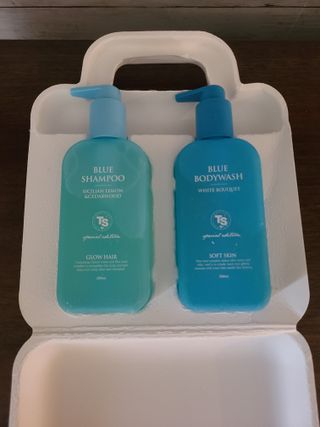 TS 블루에디션(샴푸200ml+바디워시200ml SET) — 2점을 준 리뷰어가 2023년 7월 올린 사용 사진