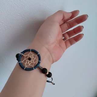 디어드리머 드림 캐쳐 화산석 팔찌 — 4.5점을 준 리뷰어가 2022년 1월 올린 사용 사진