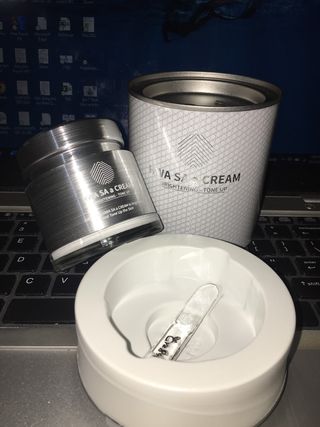 CRE8SKIN(크리에이트스킨) 화사한크림 — 5점을 준 리뷰어가 2022년 4월 올린 사용 사진