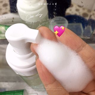제주인디 폴리인디고 내 피부에 쪽 폼클렌징 — 5점을 준 리뷰어가 2021년 9월 올린 사용 사진
