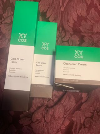 Cica Green Line [Toner, Serum, Cream] — 5점을 준 리뷰어가 2021년 9월 올린 사용 사진