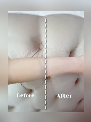 메디픽미 글로우업 인샤워 톤업밀크 300g 바디톤업크림 인샤워톤업 — 5점을 준 리뷰어가 2021년 10월 올린 사용 사진