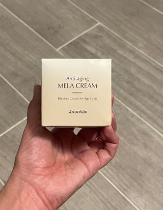 Jutanhak 안티에이징 멜라 크림 50ml / 1.69oz 잡티 &amp; 다크 스팟 케어 하이드레이팅 크림 — 5점을 준 리뷰어가 2022년 11월 올린 사용 사진