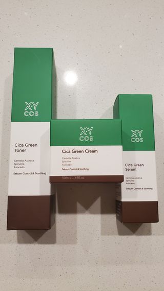 Cica Green Line [Toner, Serum, Cream] — 5점을 준 리뷰어가 2021년 9월 올린 사용 사진
