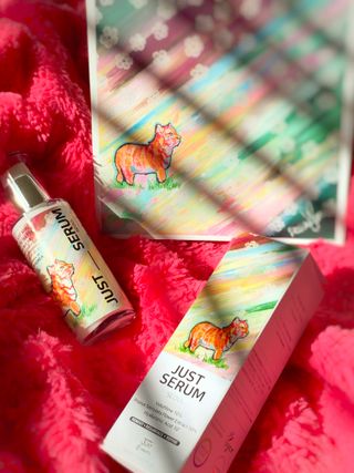 저스트 코스메틱 [JUST COSMETIC SKIN CARE SET] JUST TONER, JUST SERUM, JUST CREAM — 5점을 준 리뷰어가 2023년 5월 올린 사용 사진
