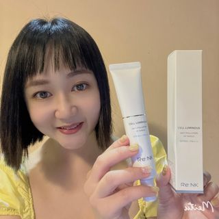 Re:NK 리엔케이 셀루미너스 안티폴루션 UV 크림 — 5점을 준 리뷰어가 2022년 1월 올린 사용 사진