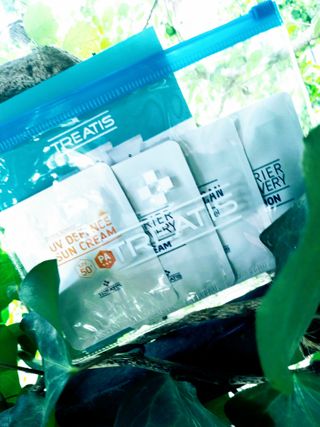 트리티스 [Treatis] Facial Sheet Mask — 5점을 준 리뷰어가 2021년 2월 올린 사용 사진