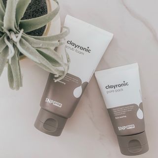 클레이로닉 스크럽 폼 120g + 포어팩 55ml 세트 — 4점을 준 리뷰어가 2021년 8월 올린 사용 사진
