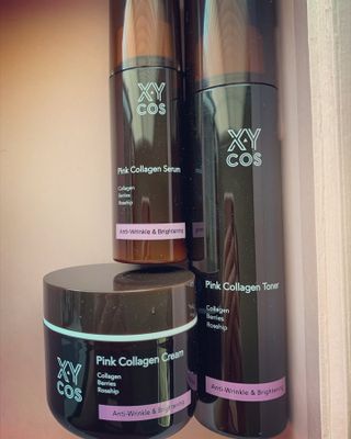 Pink Collagen Line [Toner, Serum, Cream] — 5점을 준 리뷰어가 2021년 9월 올린 사용 사진