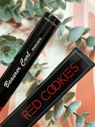 RED COOKIES Beaurer Curl Mascara Black Color Water-proof Smudge-proof Macara — 4점을 준 리뷰어가 2025년 1월 올린 사용 사진