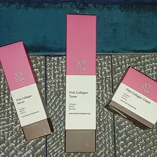 Pink Collagen Line [Toner, Serum, Cream] — 5점을 준 리뷰어가 2021년 9월 올린 사용 사진