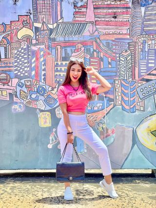 [캔마트]Perfect Pants40verSummer 면 MA05137 Ivory / Black A 쇼트 타입 / B 롱 타입 — 5점을 준 리뷰어가 2021년 8월 올린 사용 사진