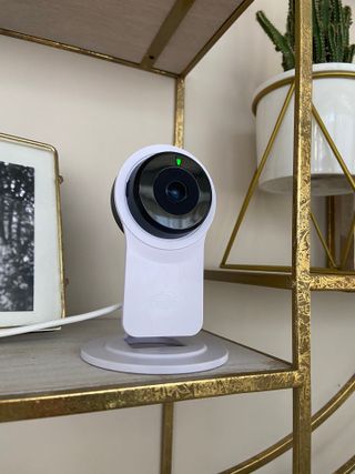 온습도 모니터와 스마트 리모컨이 탑재된 EGLOO cam S4 1080P Wi-Fi 스마트 카메라 — 5점을 준 리뷰어가 2021년 5월 올린 사용 사진
