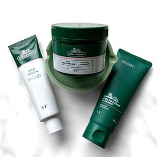 시카 클리어 스팟 패치(10mm 18ea &amp; 12mm 30ea) &amp; 데일리 수딩 마스크 &amp; CICA 크림100ml — 5점을 준 리뷰어가 2023년 7월 올린 사용 사진