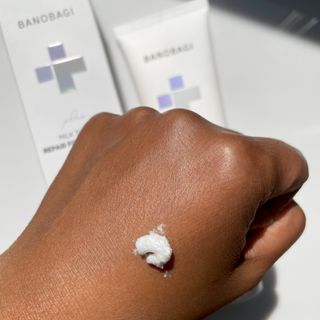 바노바기 코스메틱 바노바기 밀크씨슬 리페어 시카 폼 클렌저 플러스 120ml + 퀵 마스크 플러스 30매 — 4점을 준 리뷰어가 2023년 8월 올린 사용 사진