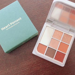 하트퍼센트 Heart Percent Dote on Mood Eye Palette VERMILION FACET — 5점을 준 리뷰어가 2021년 11월 올린 사용 사진
