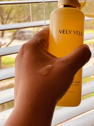 VELY VELY Yuja C-Tamin Toner — 5점을 준 리뷰어가 2021년 4월 올린 사용 사진