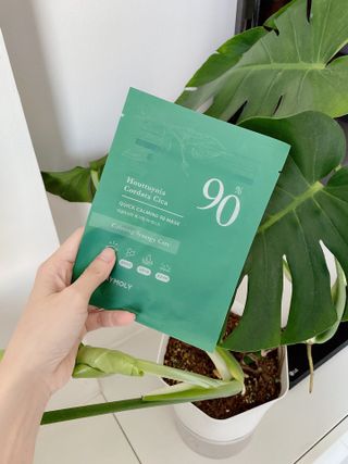 토니모리 어성초시카 퀵 카밍 미스트 세럼 & 어성초시카 퀵 카밍 90 마스크 — 5점을 준 리뷰어가 2022년 8월 올린 사용 사진