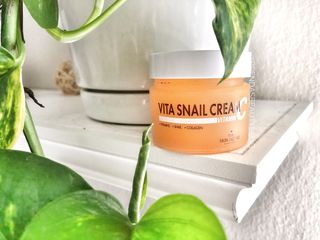 [THE SKIN HOUSE] Vita Snail Cream — 5점을 준 리뷰어가 2022년 4월 올린 사용 사진