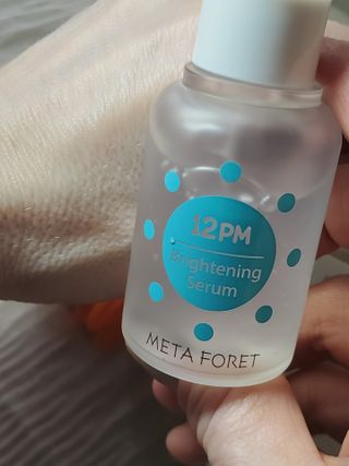 메타포레 12PM 브라이트닝 세럼 — 5점을 준 리뷰어가 2021년 7월 올린 사용 사진