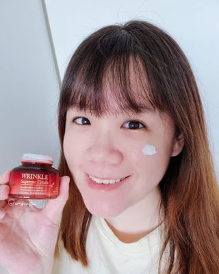 [The Skin House] Wrinkle Supreme Cream — 5점을 준 리뷰어가 2023년 1월 올린 사용 사진