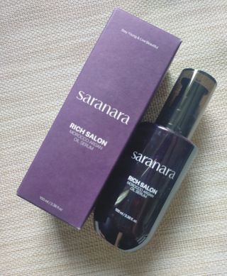 Rich Salon Morocco Argan Oil Serum 사라나라, 리치 살롱 모로코알 건 오일 세럼 — 4.5점을 준 리뷰어가 2023년 6월 올린 사용 사진