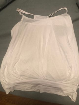 noflik 민소매 스트랩 블라우스-Dressy Tops Summer Spaghetti Strap Tank Tops — 5점을 준 리뷰어가 2021년 7월 올린 사용 사진