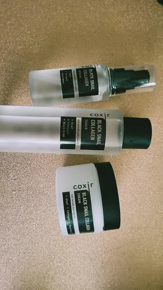 Black Snail Collagen Trio Set [Toner, Serum and Cream] — 5점을 준 리뷰어가 2021년 9월 올린 사용 사진