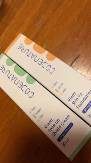 코드네이처 비아미 퍼펙트 케어 4종 — 3.5점을 준 리뷰어가 2021년 7월 올린 사용 사진
