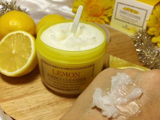 [THE SKIN HOUSE] Lemon Sorbet Cleanser, Aloe Soothing Vitamin Gel — 4점을 준 리뷰어가 2021년 12월 올린 사용 사진