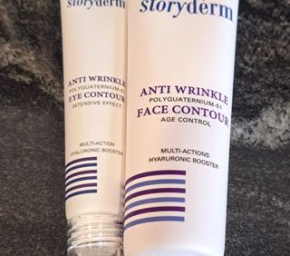 [스토리덤] 안티 링클 아이 컨투어 15ml + 안티 링클 페이스 컨투어 50ml — 5점을 준 리뷰어가 2023년 9월 올린 사용 사진