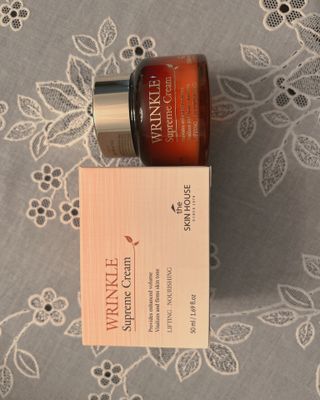 [The Skin House] Wrinkle Supreme Cream — 4.5점을 준 리뷰어가 2022년 11월 올린 사용 사진