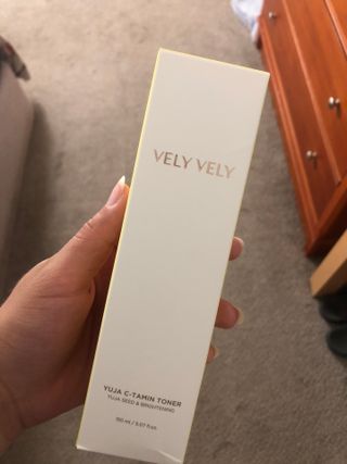 VELY VELY Yuja C-Tamin Toner — 5점을 준 리뷰어가 2021년 4월 올린 사용 사진